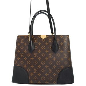 Louis Vuitton Monogram Leather Brown Flandrin Leather Shoulder Bag Brown